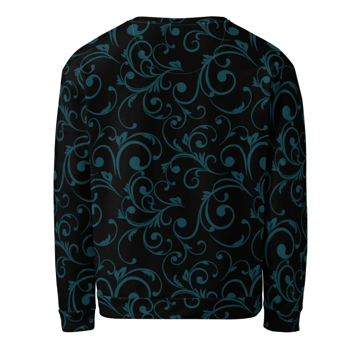 Dark Teal Twirl Sweatshirt product image (2)