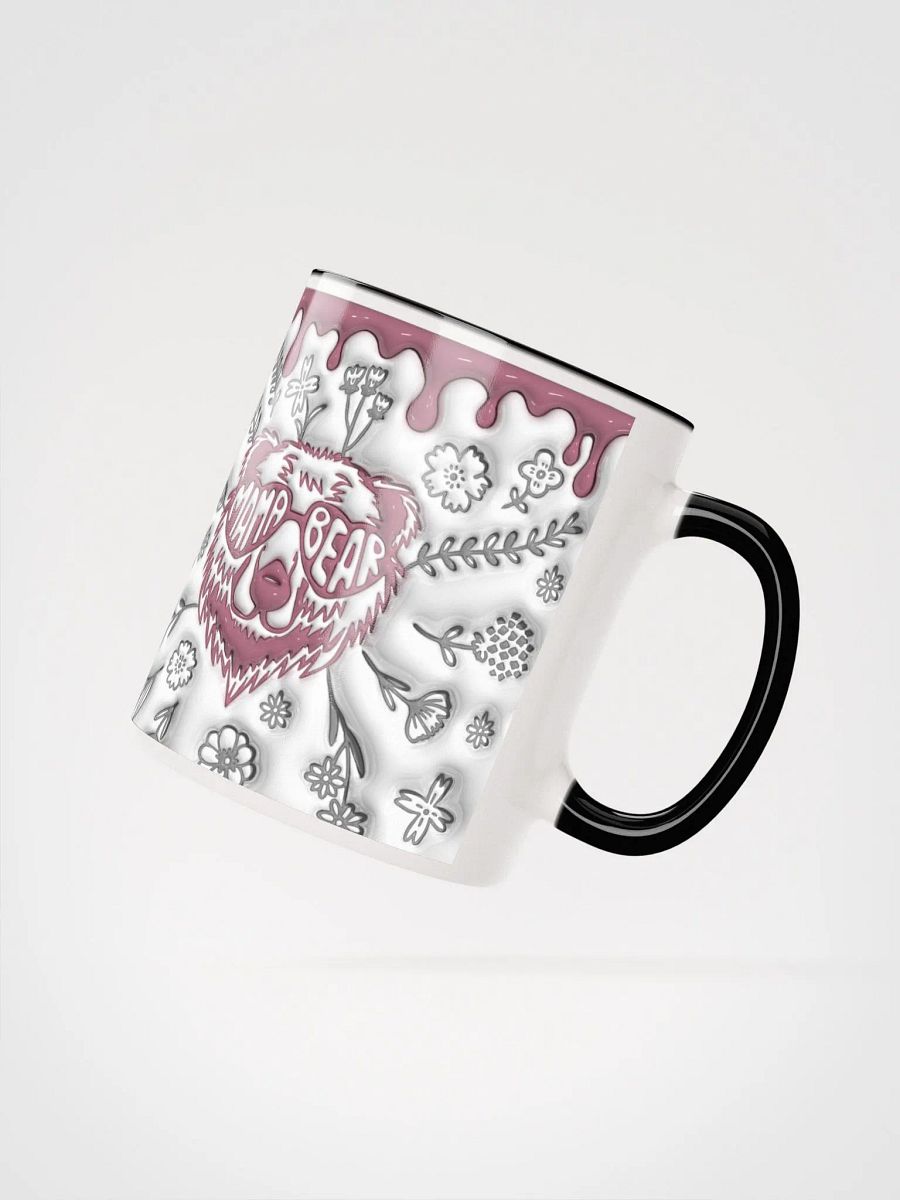 Cool mama bear 3D mug, sunglasses mom, gift for mother accent mug product image (3)