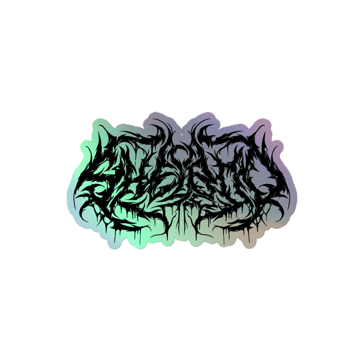 Metal Logo Holo Sticker product image (2)