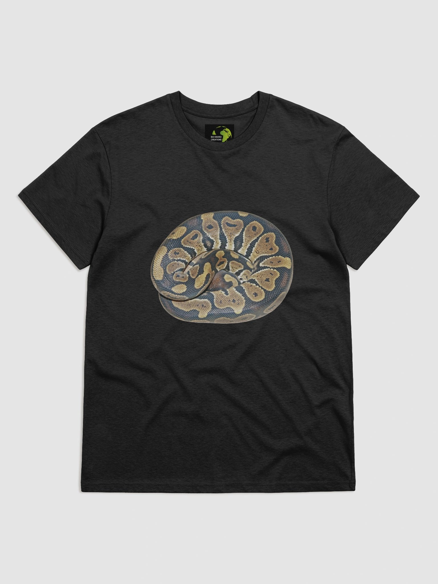 Ball Python Organic Cotton T-Shirt -plain product image (4)