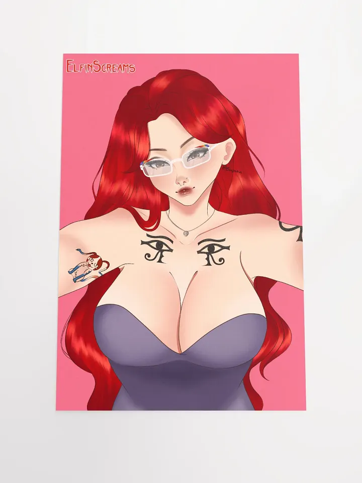 Elfin Hug Art by BooJustin on Twitch! product image (3)