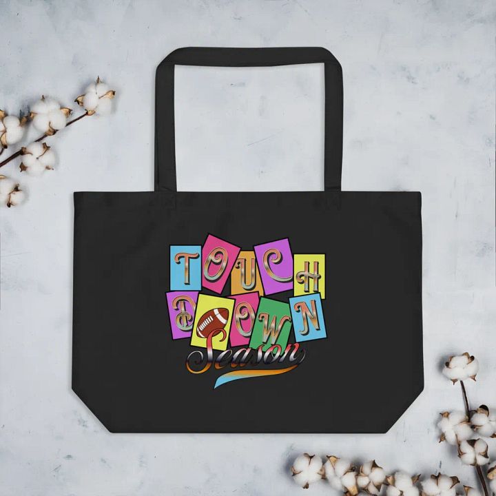 Touch Down Season Organic Tote product image (2)