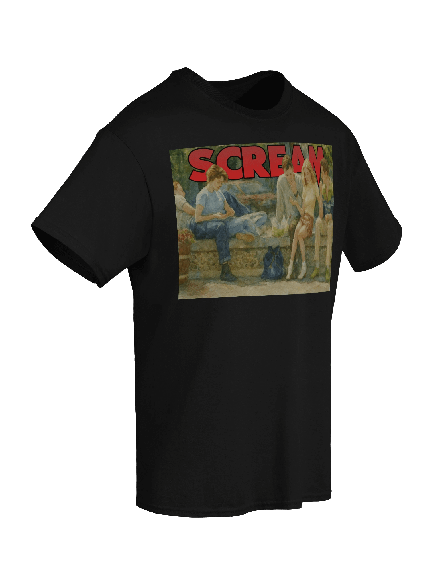 Scream inspired Lunch Break T-Shirt product image (85)