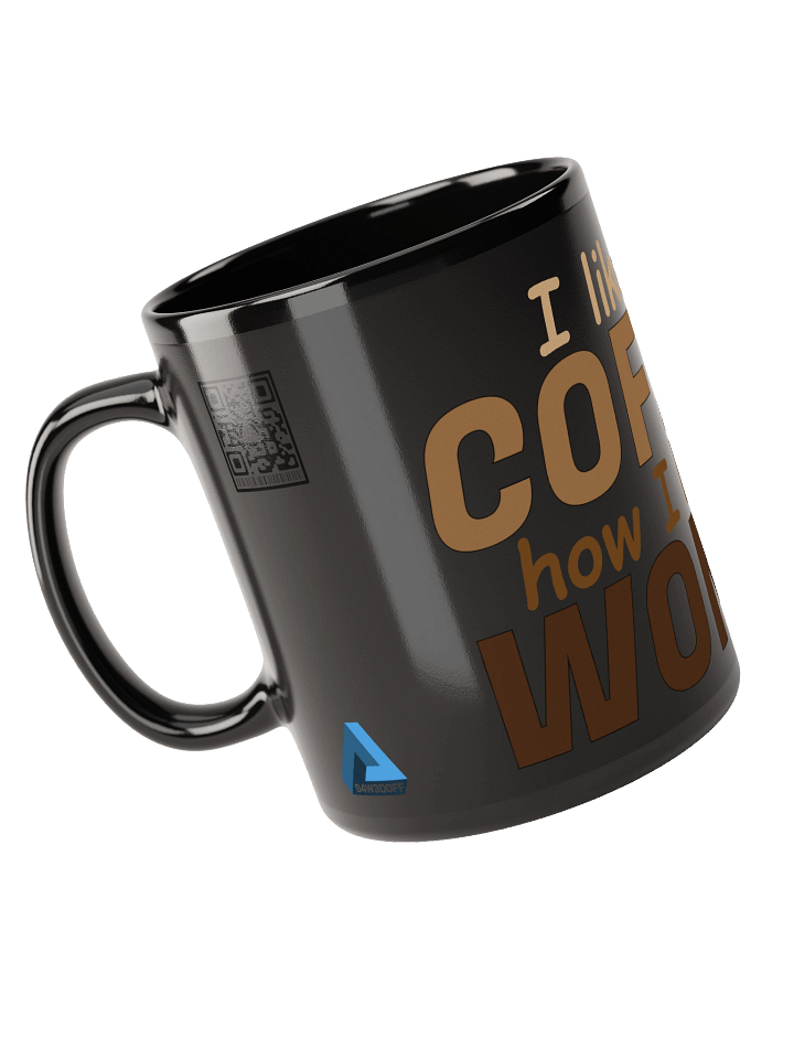 Coffee Women Mug (Black Gloss) product image (2)