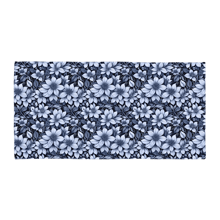 Indigo Flowers Towel product image (1)