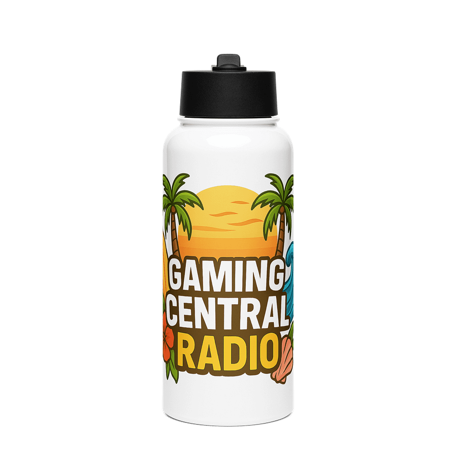 Tropical Sunset Stainless Steel Water Bottle product image (1)