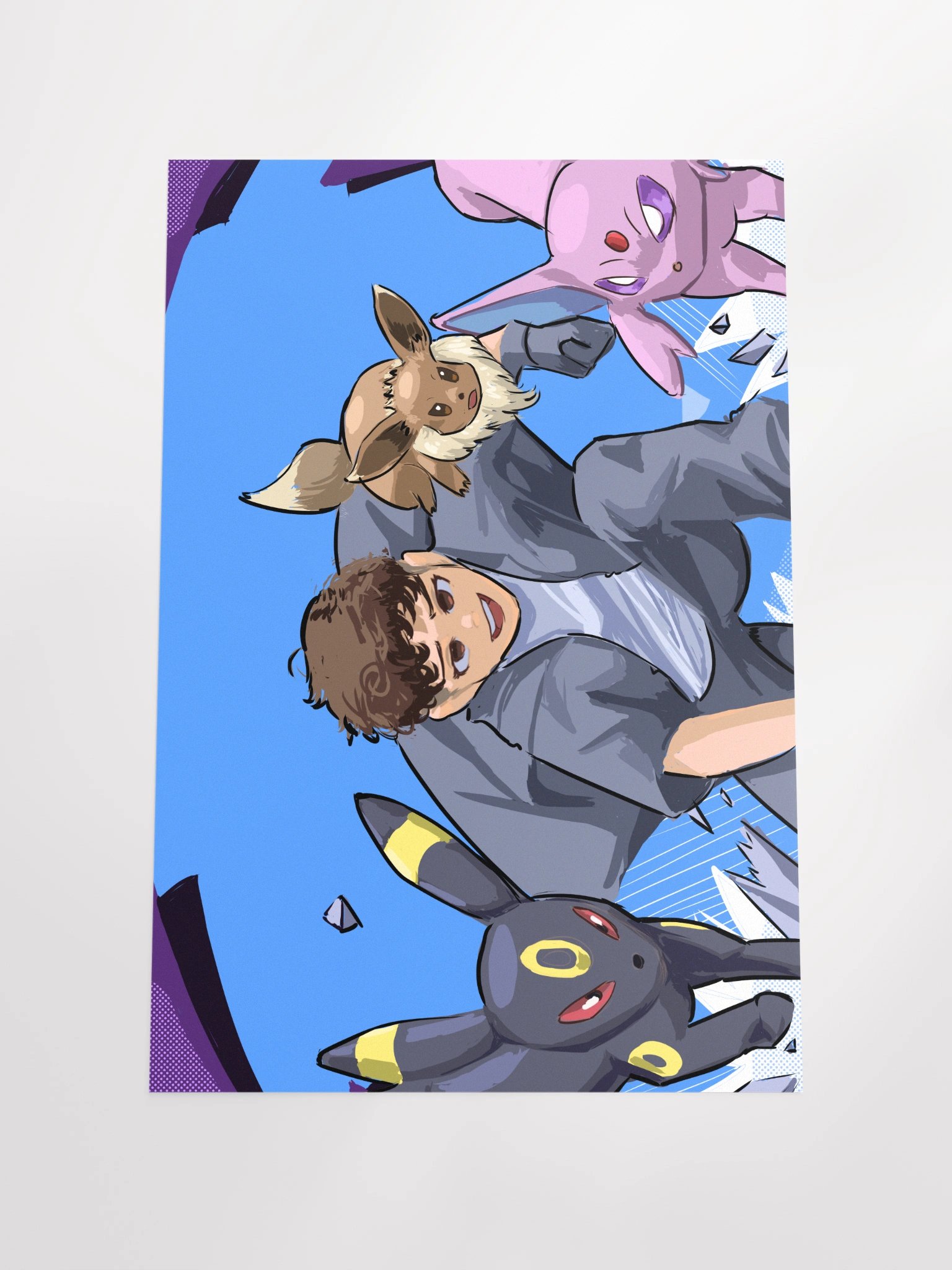 Eevee Grove (Espeon Umbreon) Poster product image (8)