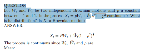 TD - Independent Brownian motions-Quiz & Sol product image (1)
