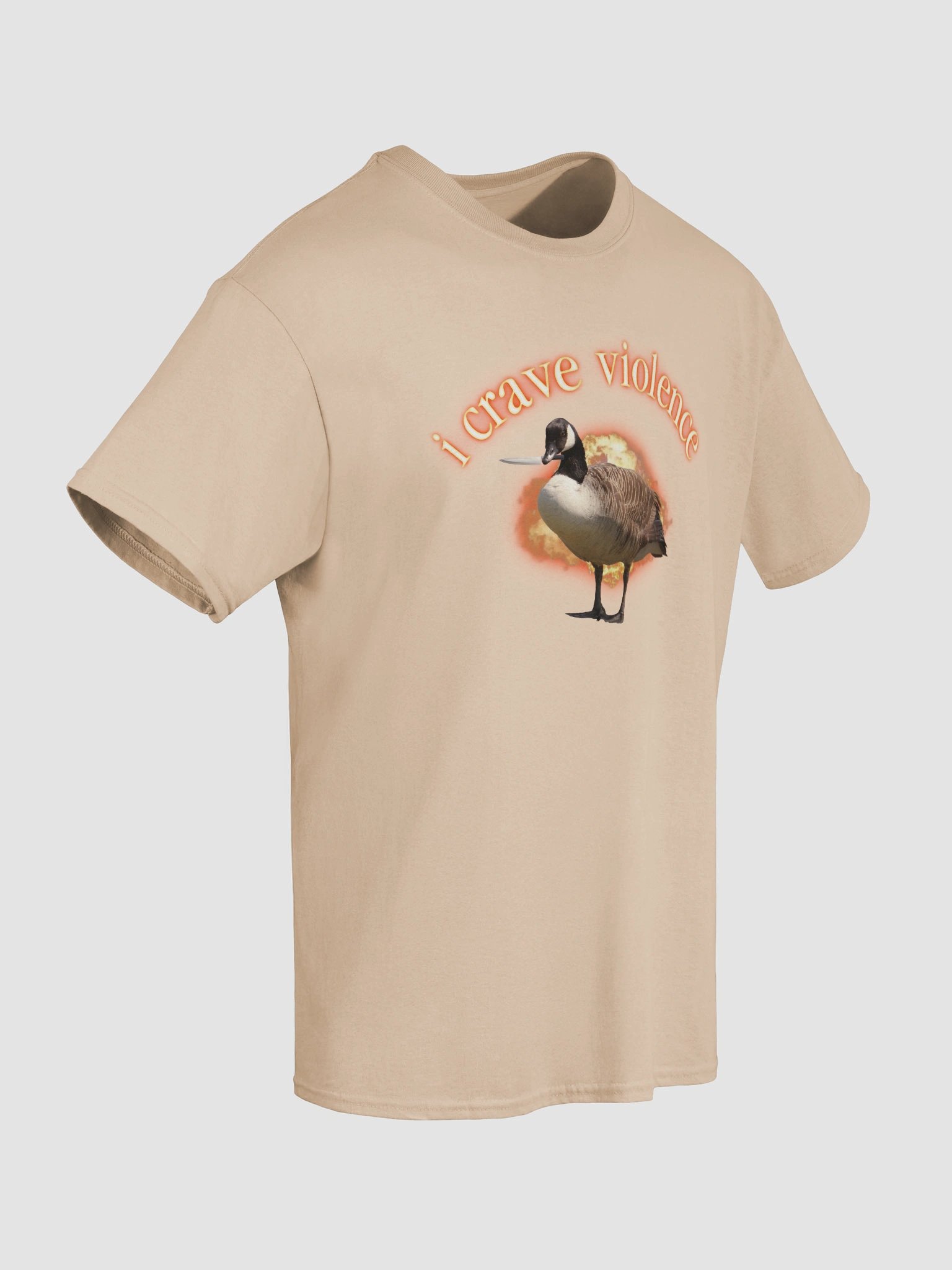 I Crave Violence Goose T-shirt product image (80)