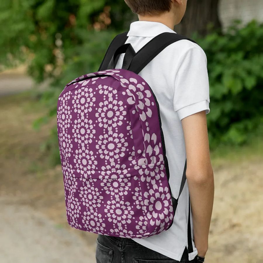 Cute Palatinate Purple-All-Over Print Backpack product image (1)
