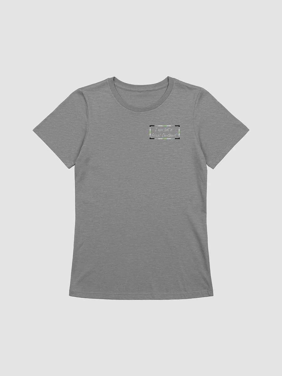 I am Not a Social Construct (w)- Agender - Women's Relaxed Fit T product image (5)