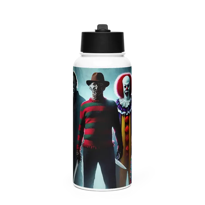 Horror Icons Stainless Steel Water Bottle product image (1)