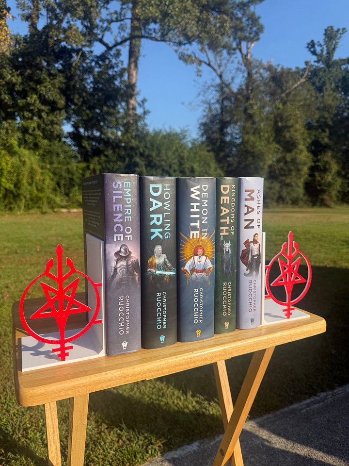 Sun Eater/ Red Company Bookend product image (1)