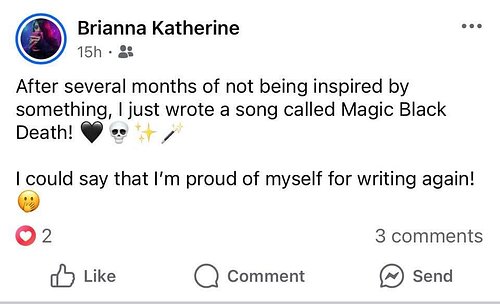 At the end of the day, I'm glad I inspired another artist to make art that most definitely absolutely positively isn't about ...