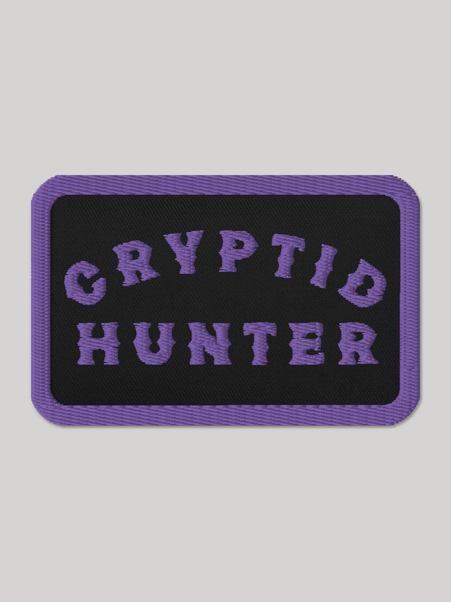 Cryptid Hunter - Embroidered Patch product image (1)
