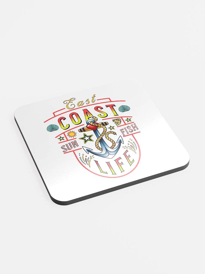 East Coast Life Nautical Cork Coaster product image (2)