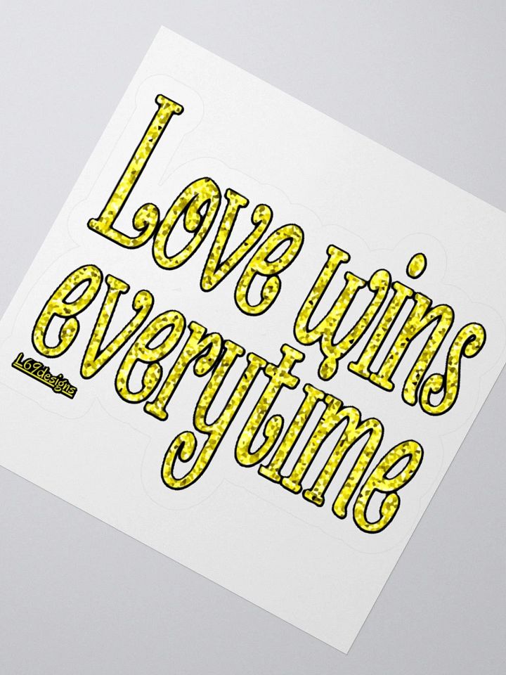 LOVE WINS EVERYTIME product image (4)
