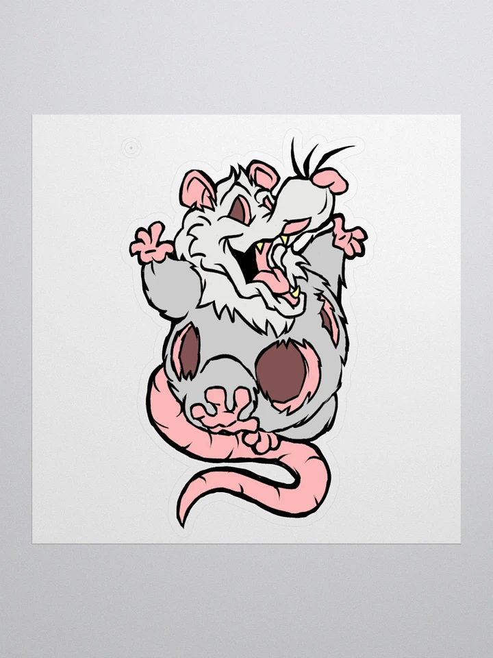 Jump Wiffle Possum [Kiss Cut Stickers] product image (3)