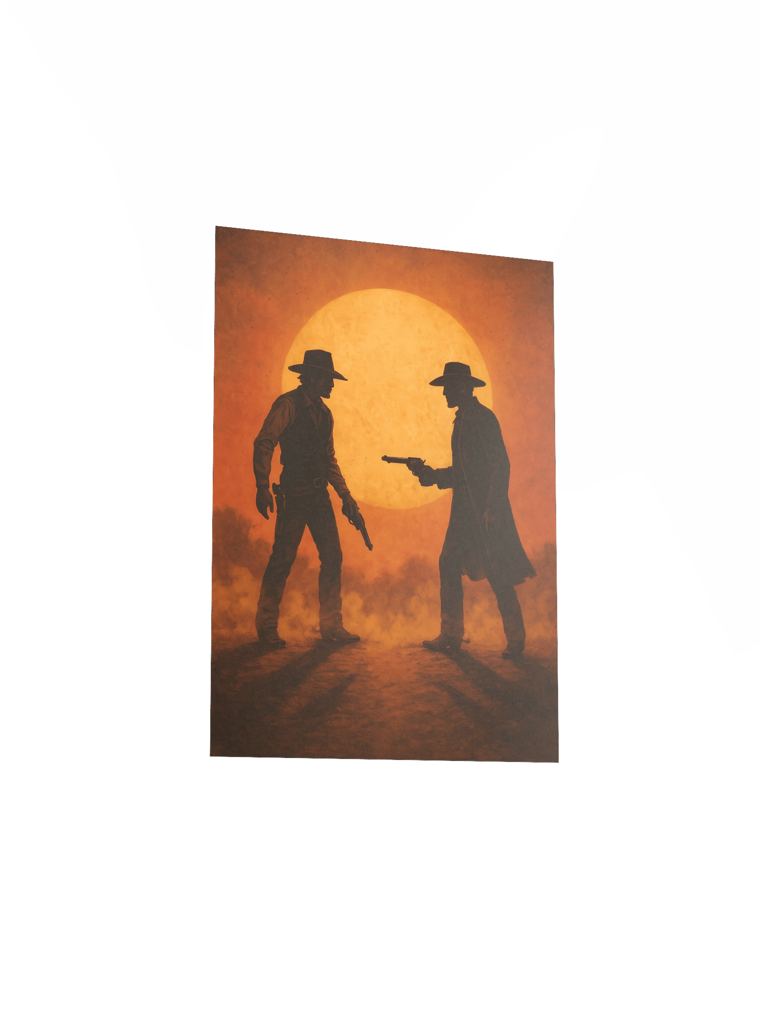 Poster “Duel au coucher de soleil” product image (22)