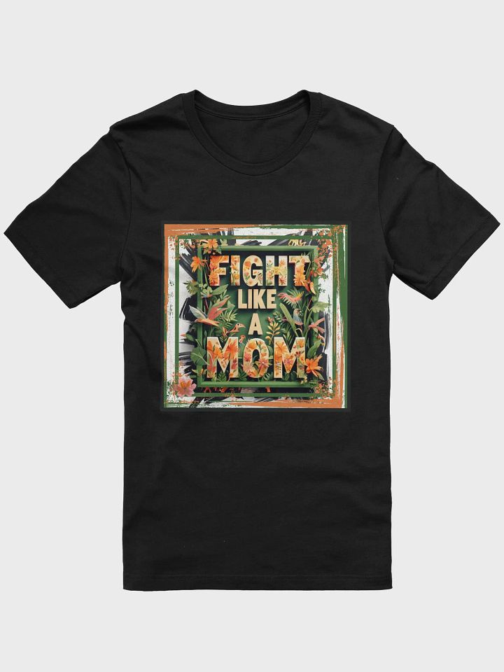 Floral Warrior Mom T-Shirt product image (3)