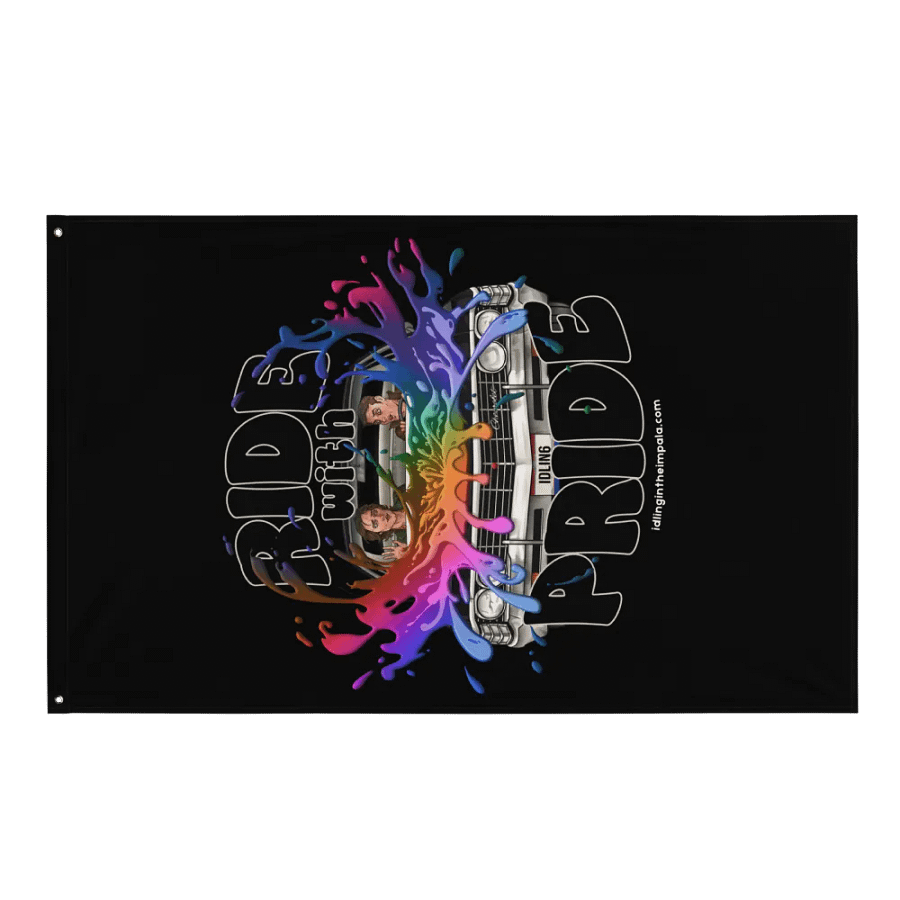 Ride with Pride Flag product image (2)
