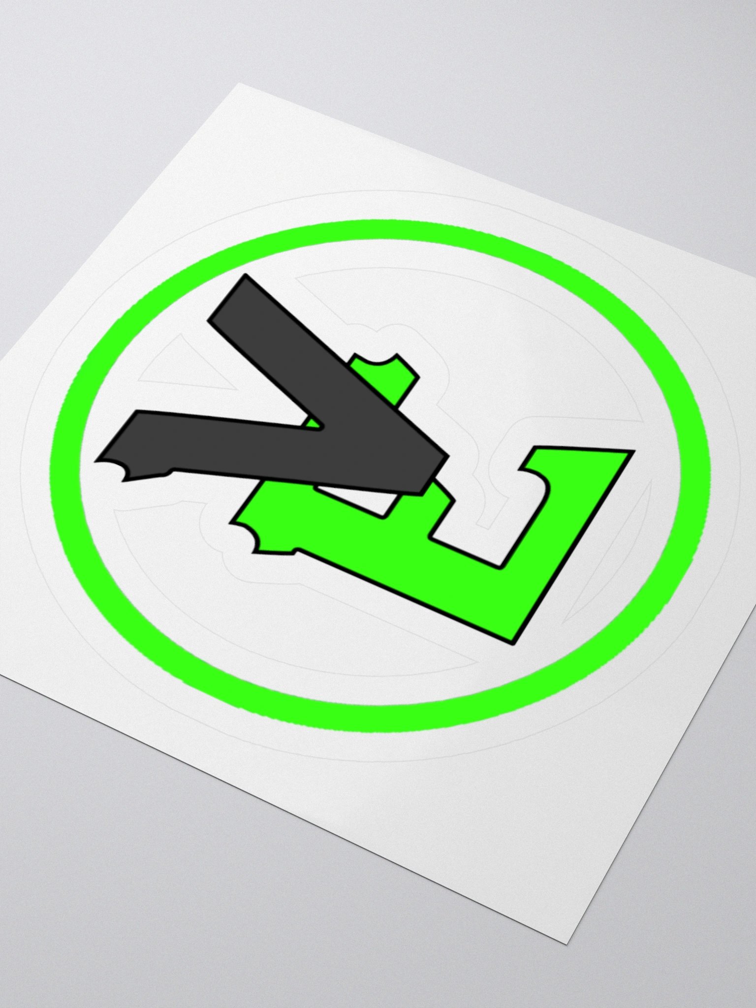 Kiss Cut Sticker VENT Circle Transparent product image (3)