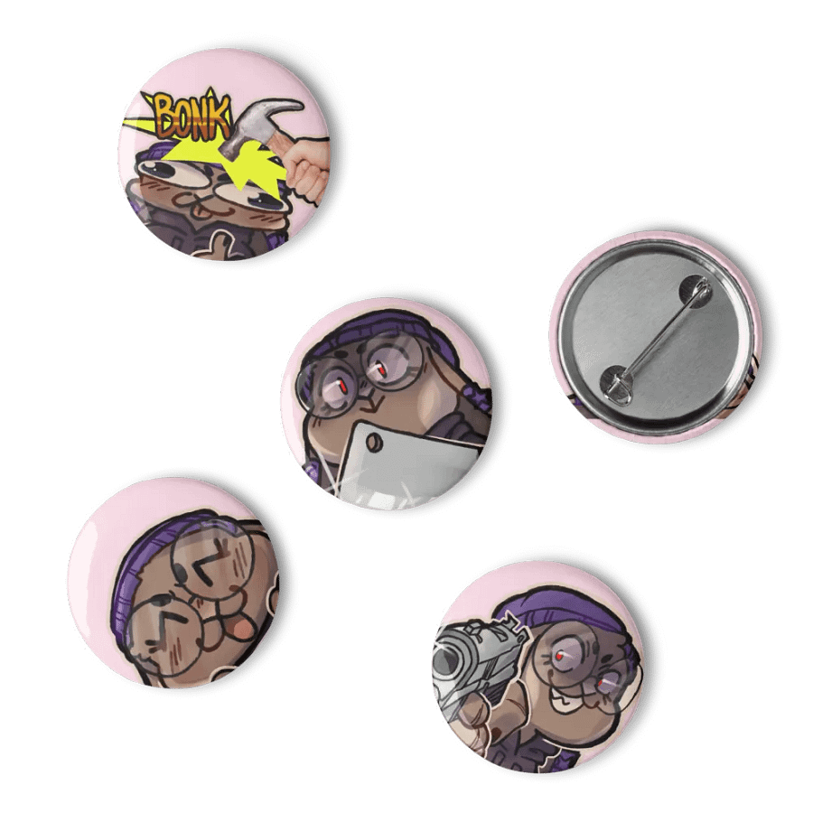 Assorted Flam Emote Pins 2 product image (6)