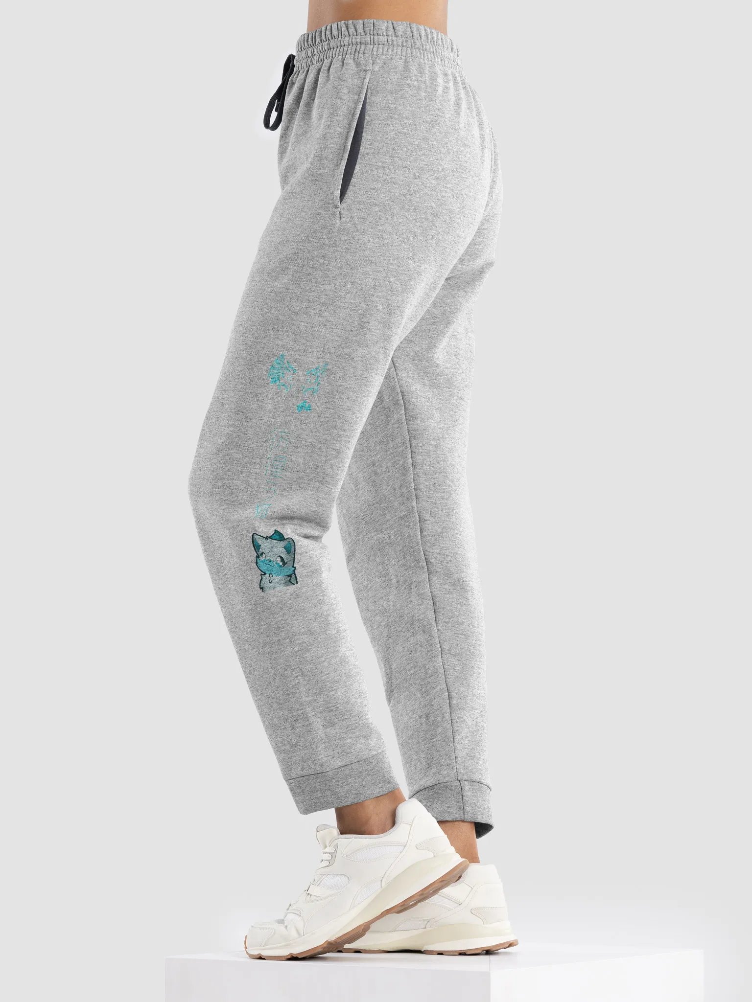 Kitsune chibi joggers! product image (3)