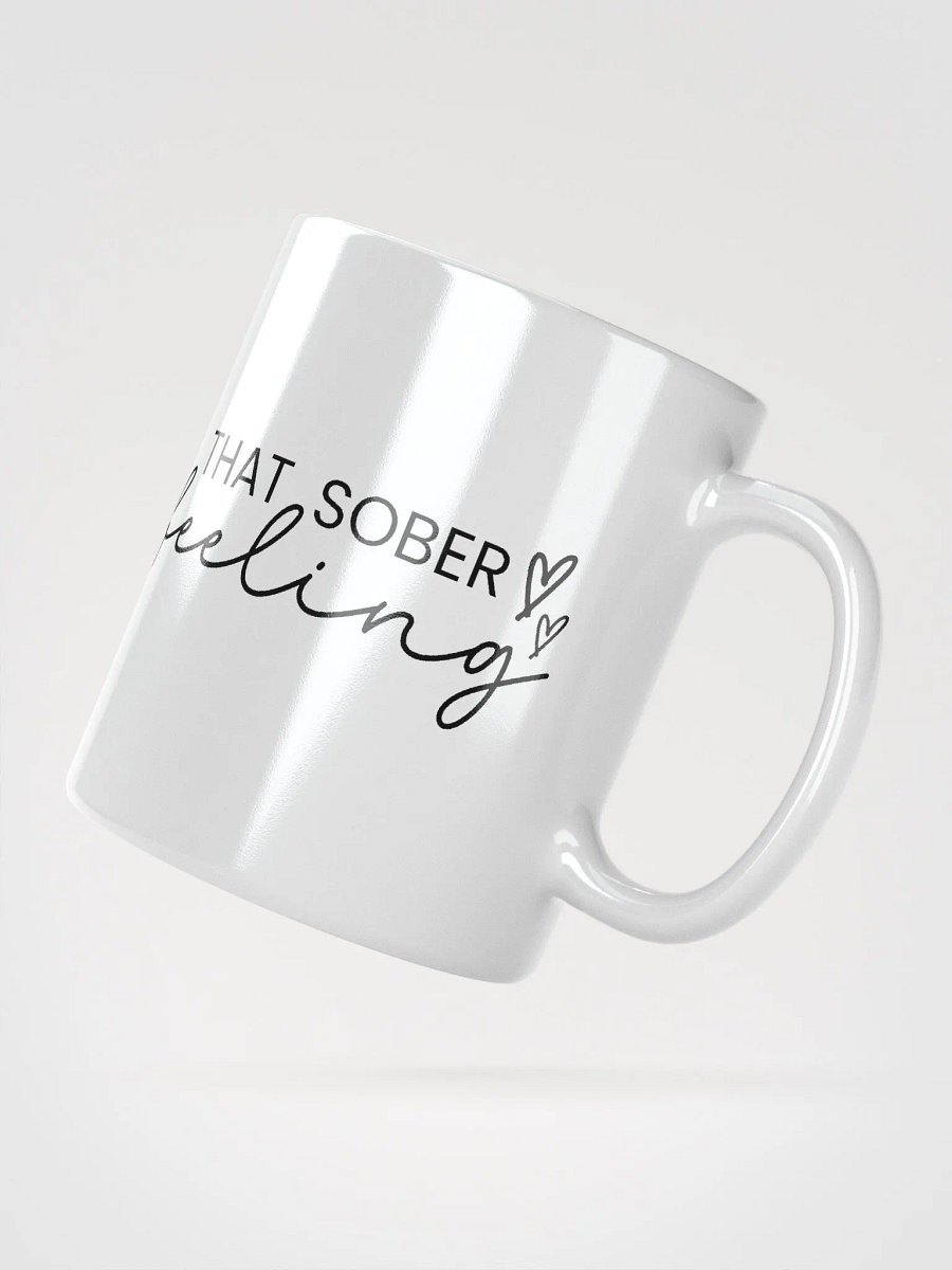 That Sober Feeling, Minimal Addiction Recovery Awareness Mug product image (2)