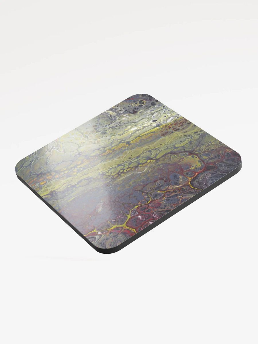 Amphibian 01 - Set of 4 Abstract Acrylic Pour Printed Coasters product image (3)