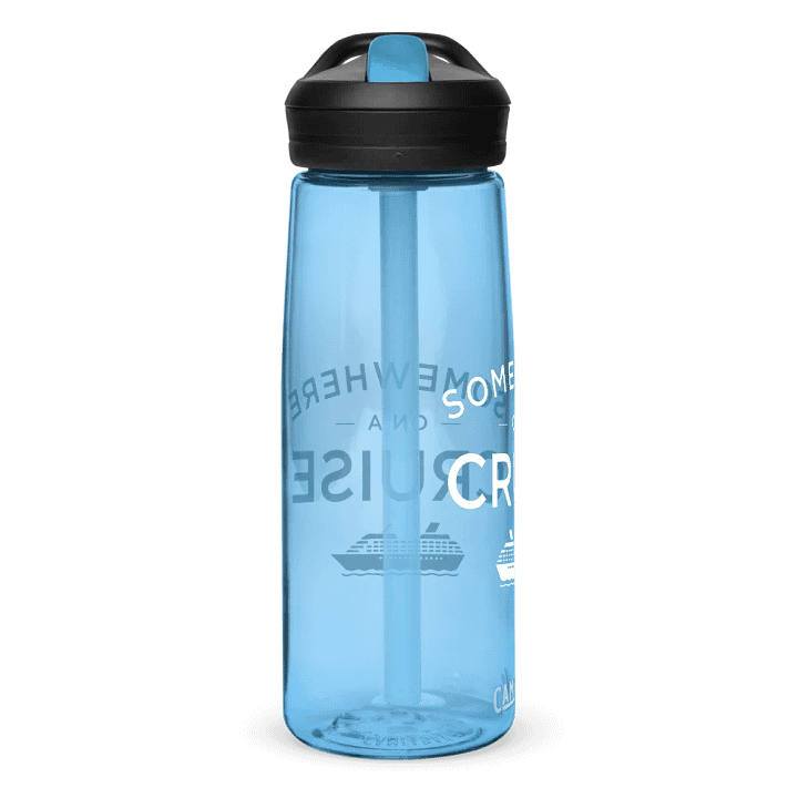 Somewhere on a Cruise Water Bottle product image (2)