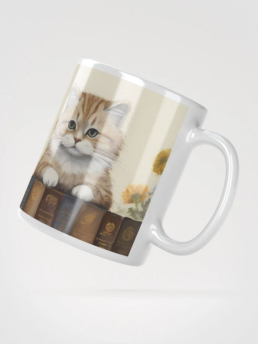 Cozy Cat and Books Mug product image (11)