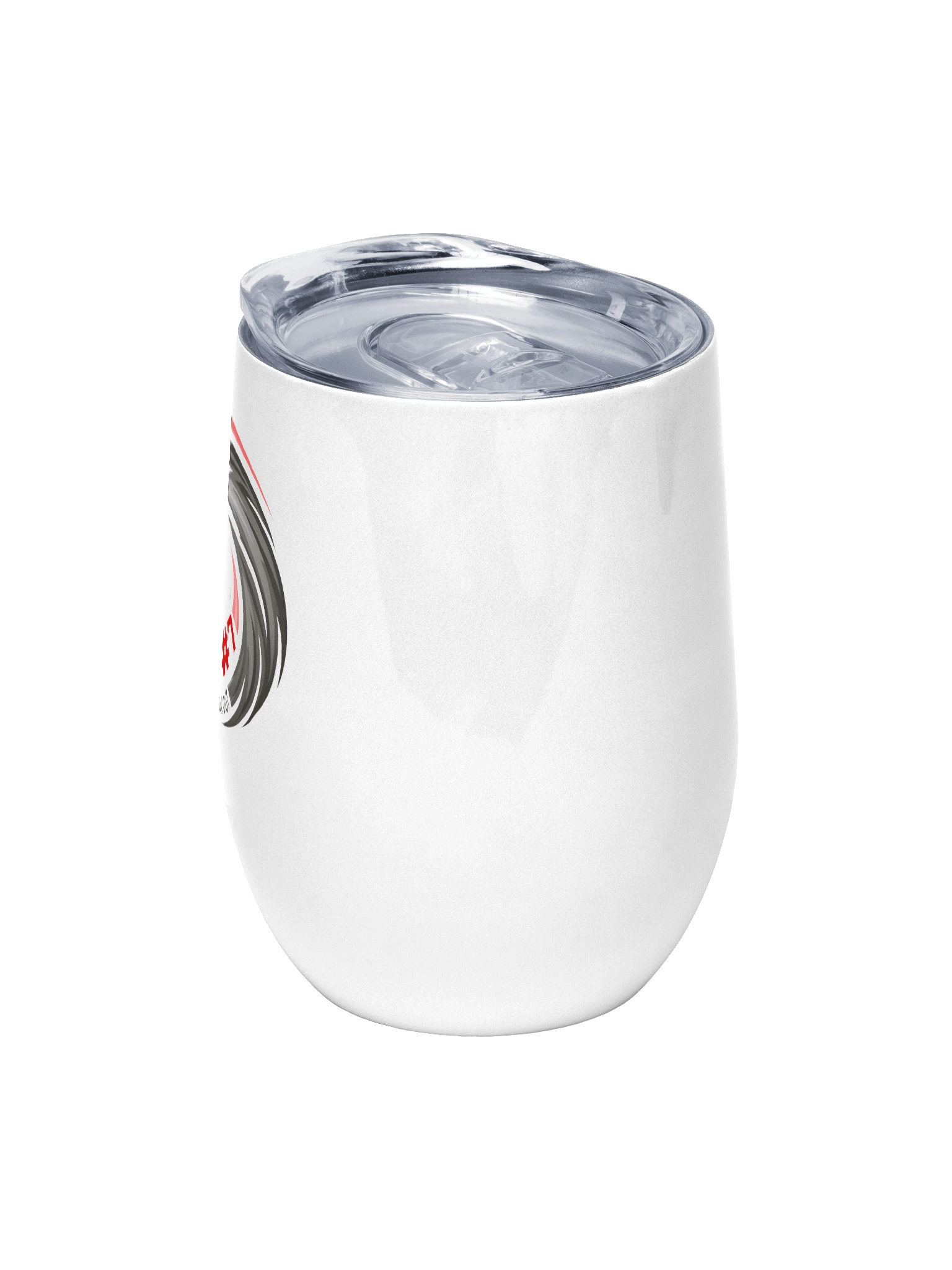 Rule #7 Wine Tumbler Pewter and Red product image (5)