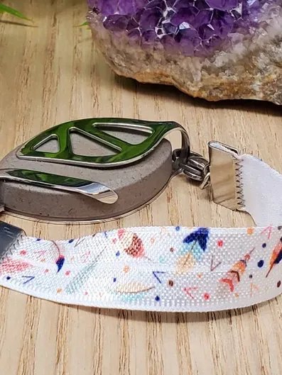 Feathers Elastic Bracelet | Handmade Accessory for Bellabeat Leaf Urban & Ivy product image (1)