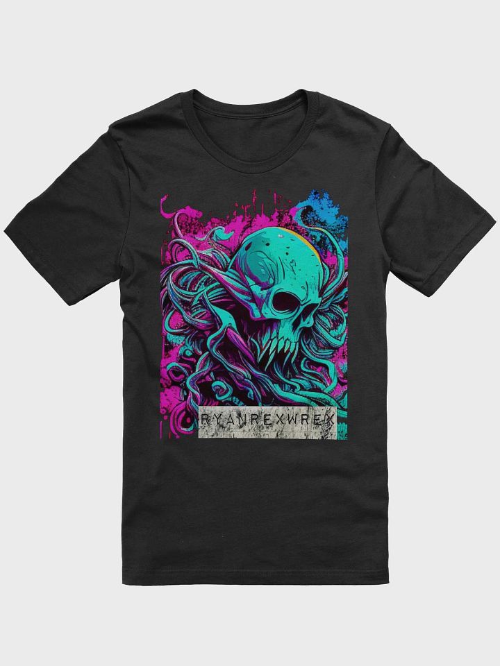 NEON MONSTER SQUIDSKULL RYANREXWREX TEE product image (1)