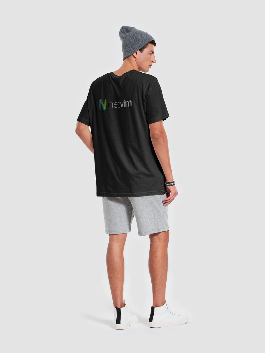 Neovim T-shirt (dark) product image (7)