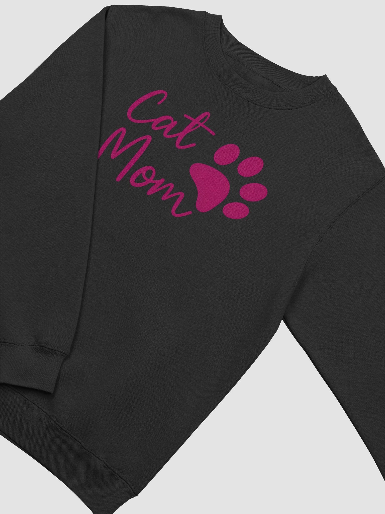 Best Cat Mom Ever Sweatshirt | Heartfelt Gift for Pet Moms | Cozy Cat Lover Pullover product image (2)