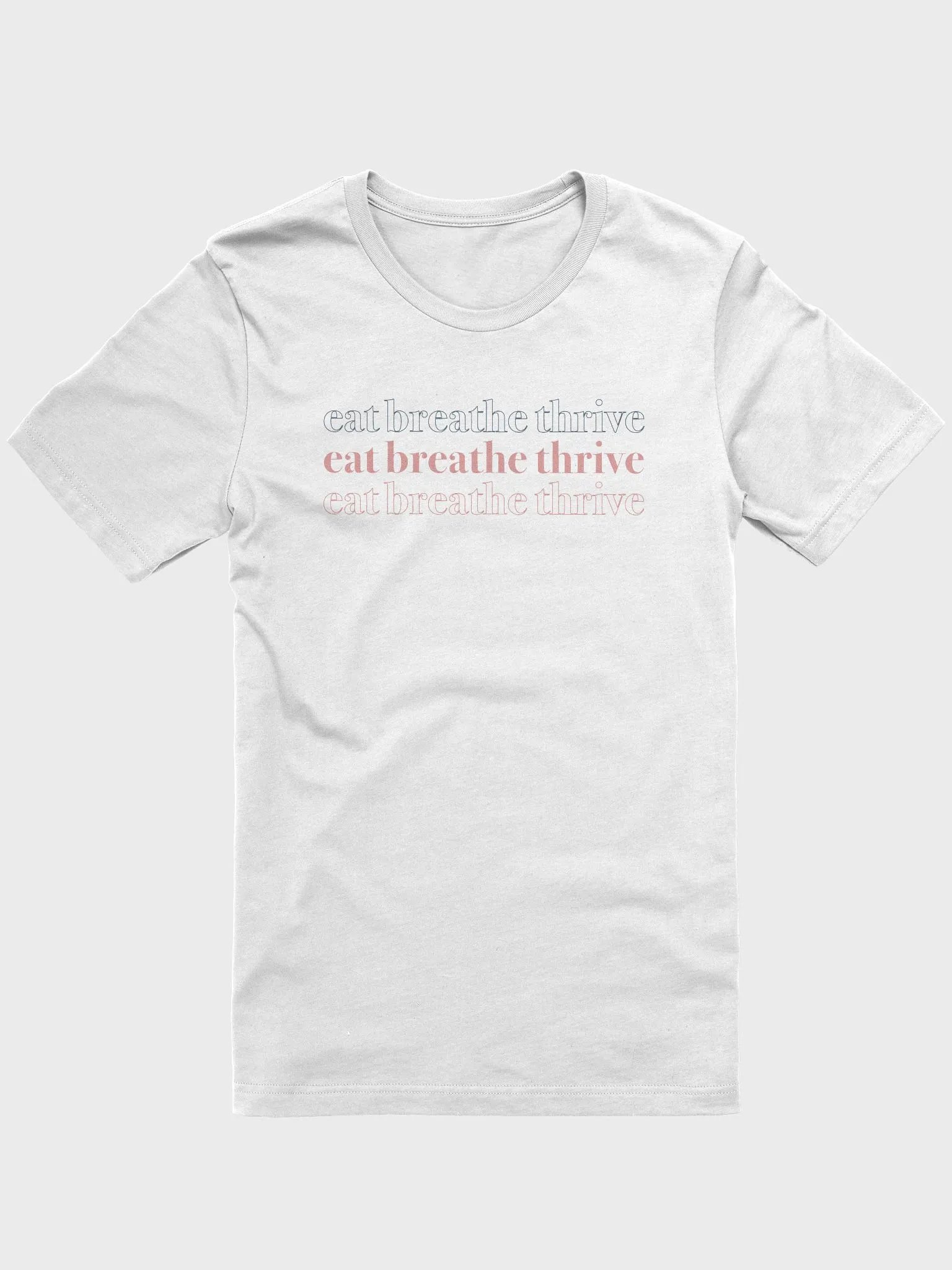 Eat Breathe Thrive cubed | unisex t product image (1)