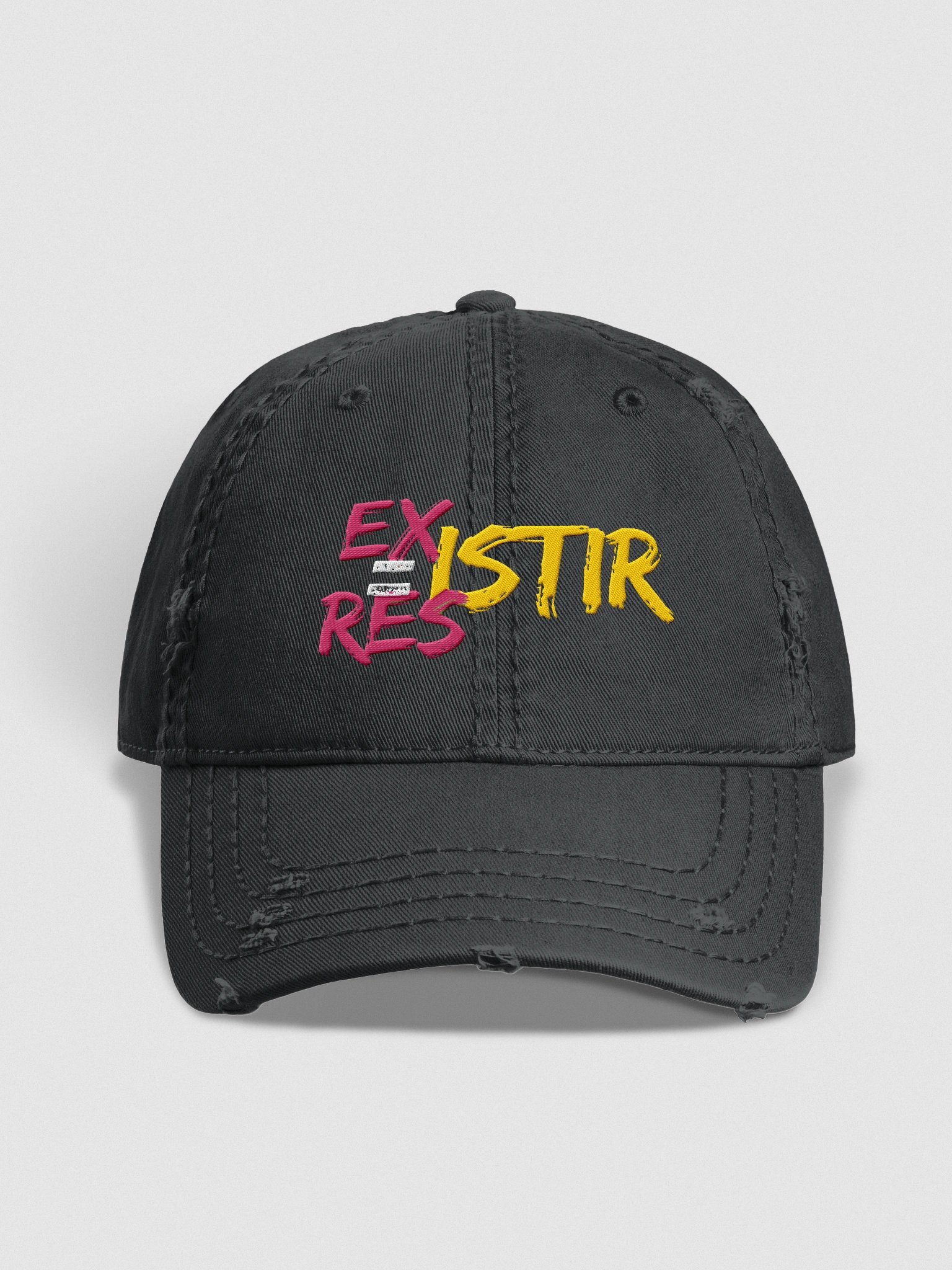 "Existir = Resistir" Distressed Hat product image (4)