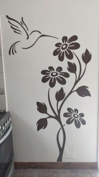 Tropical Hibiscus Wall Decal product image (2)