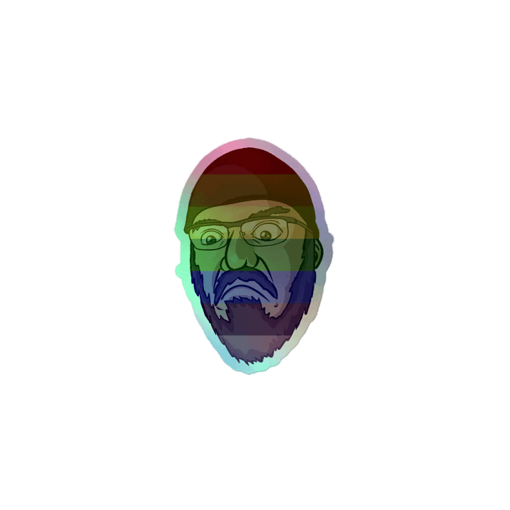 HEADGAR Pride Holographic Sticker product image (1)