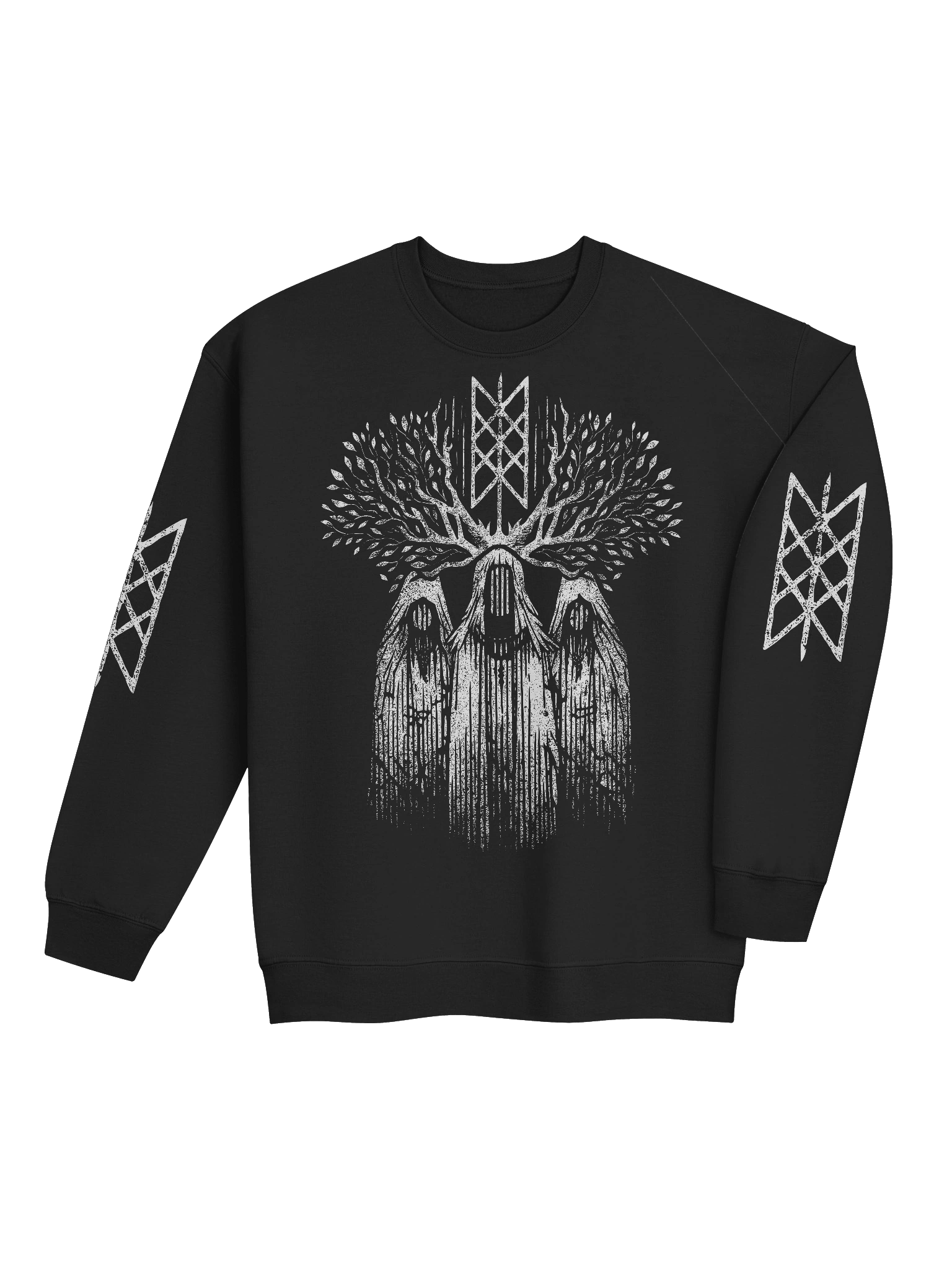 Weavers of Wyrd Sweatshirt with Sleeve Prints product image (3)