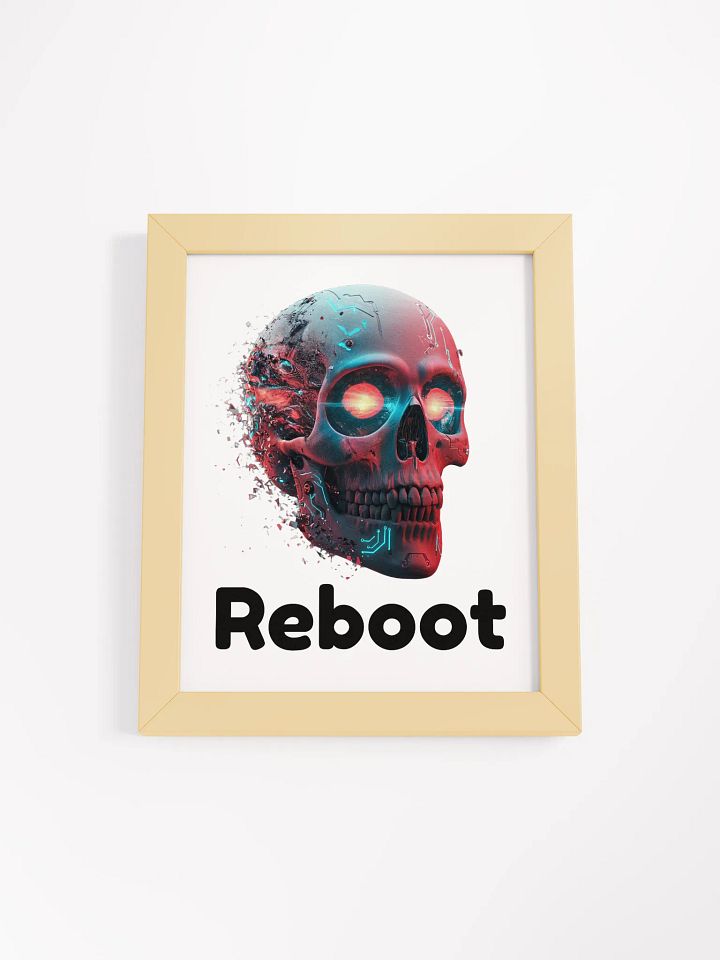 Reboot Skull Glow Poster product image (3)