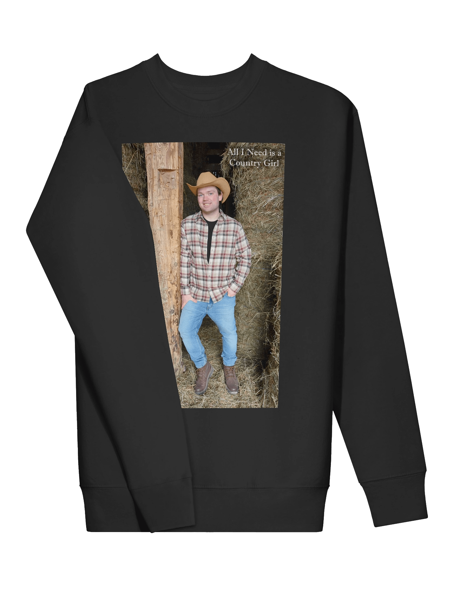 All I Need is a Country Girl Barn Post Lean Sweatshirt product image (23)