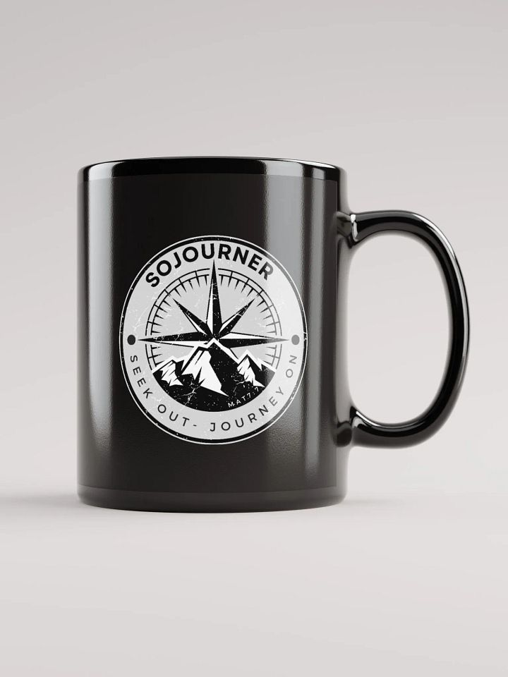 SOJO Navigate - Black Ceramic Mug product image (1)