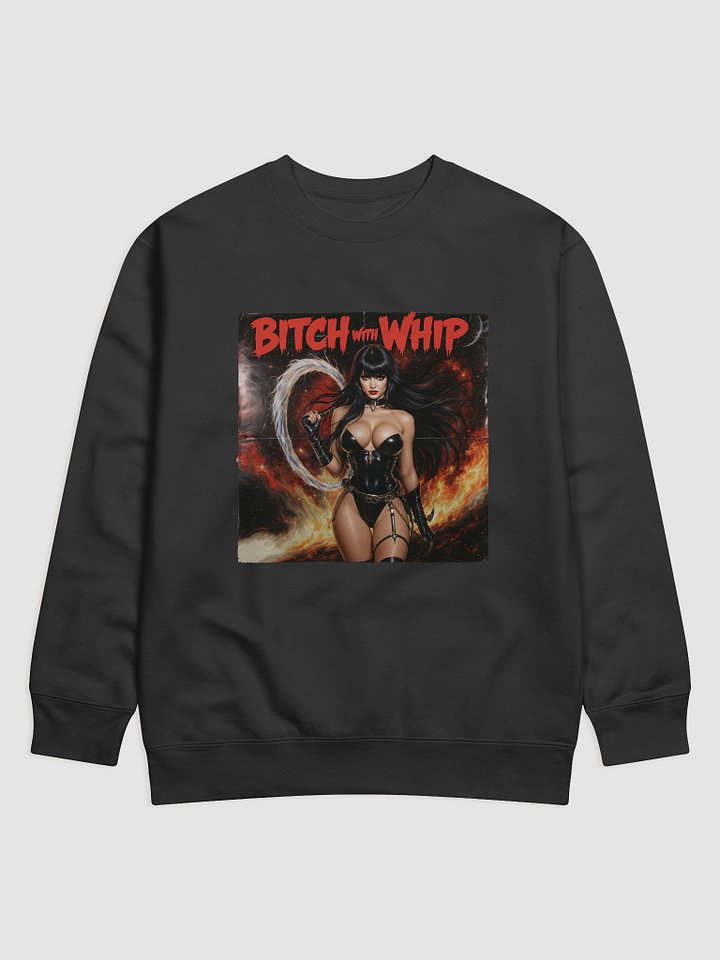 Whip Mistress Sweatshirt – Retro Inferno Edition product image (1)