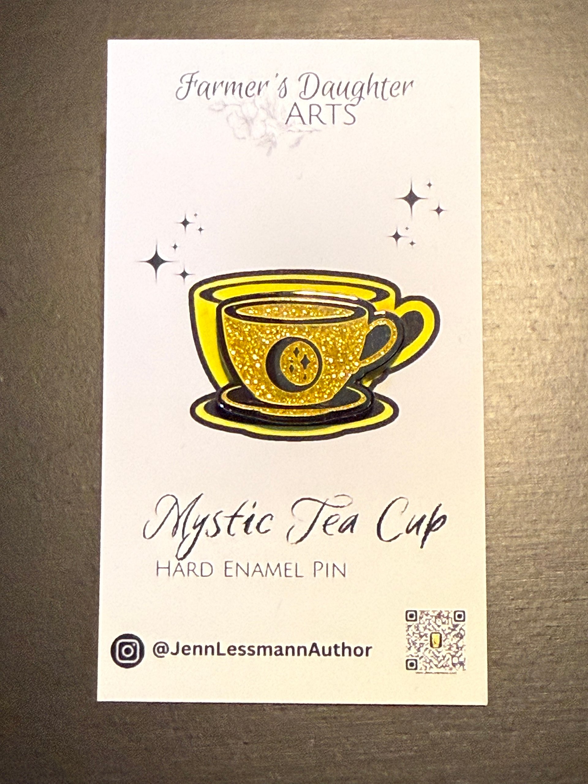 Mystic Tea Cup Enamel Pin product image (1)