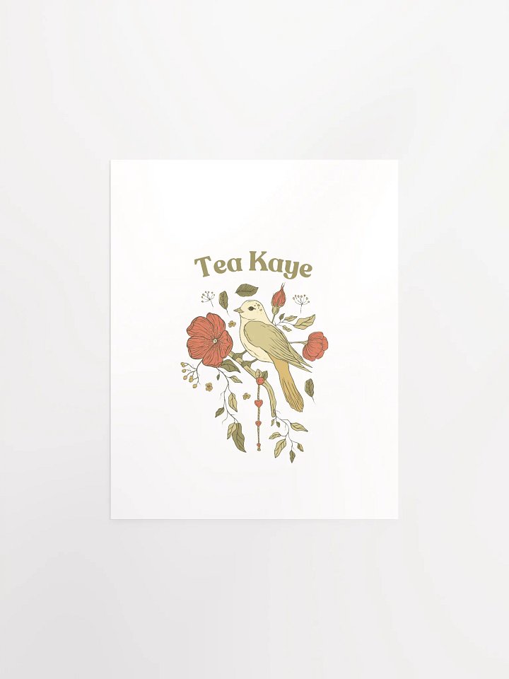Vintage Tea Kaye Autumn Bird Poster product image (3)