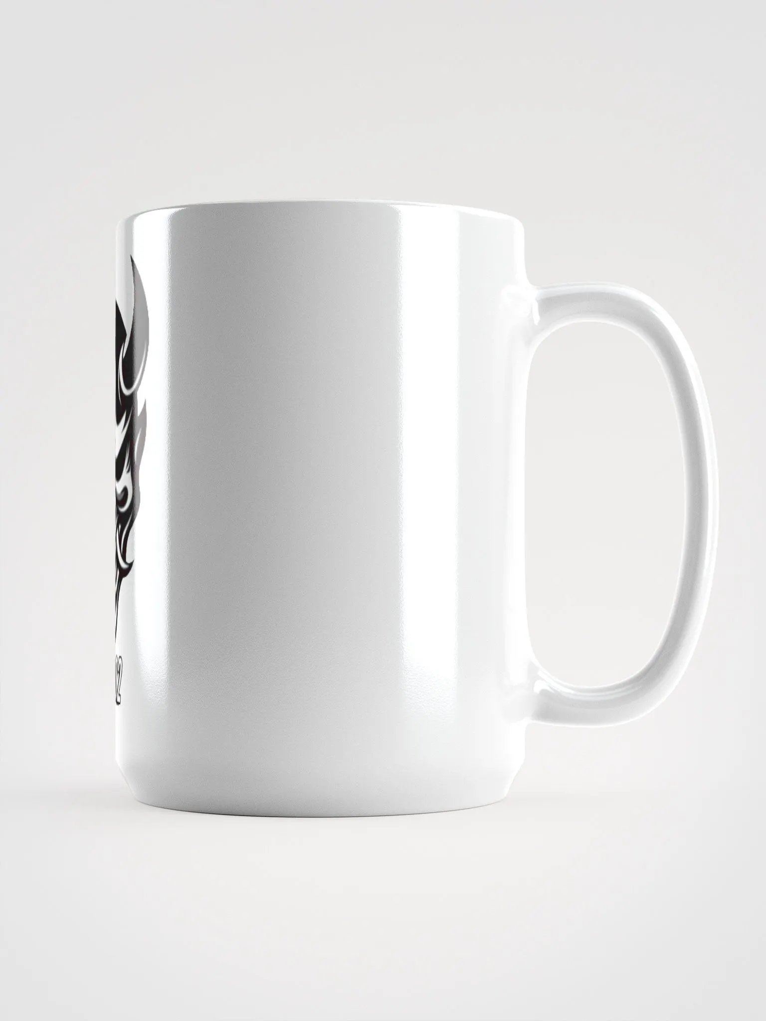 Tasse brillante blanche Furious Oni product image (1)