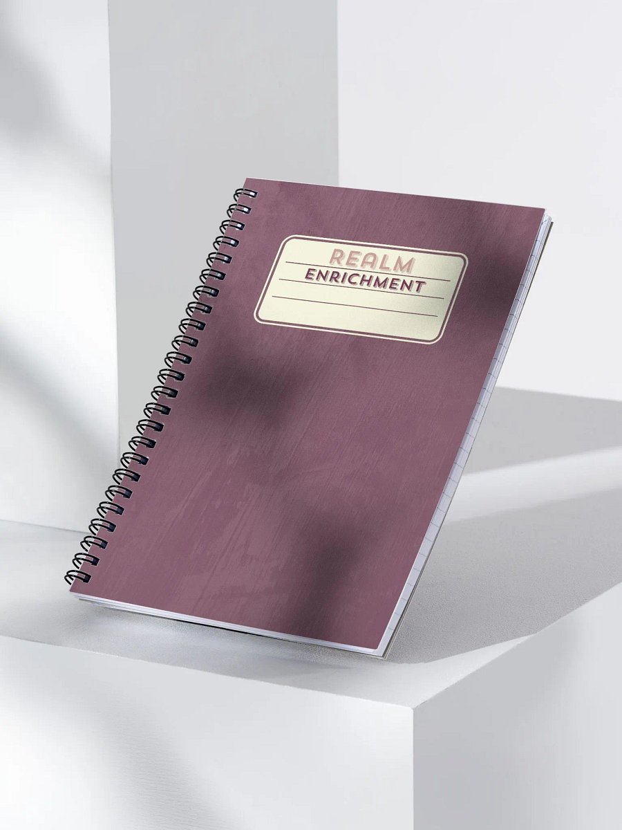 Notebook: Realm Enrichment in Regal Plum product image (3)